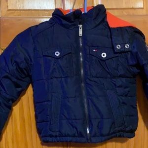 Boys Tommy Hilfiger winter coat size 4 EUC